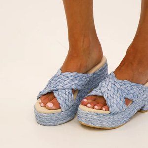 Beach by Matisse | Reflection Platform Sandals | NWT